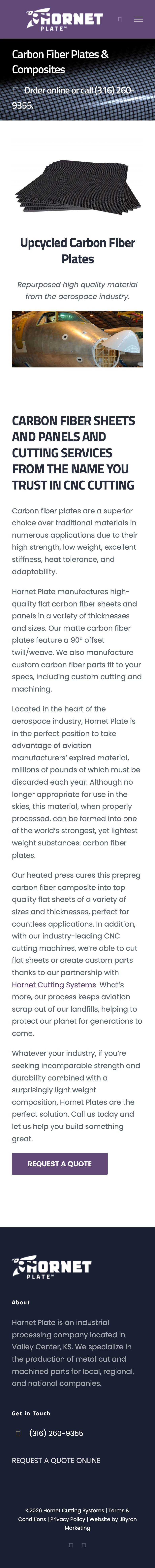Hornet Carbon Fiber - Mobile View