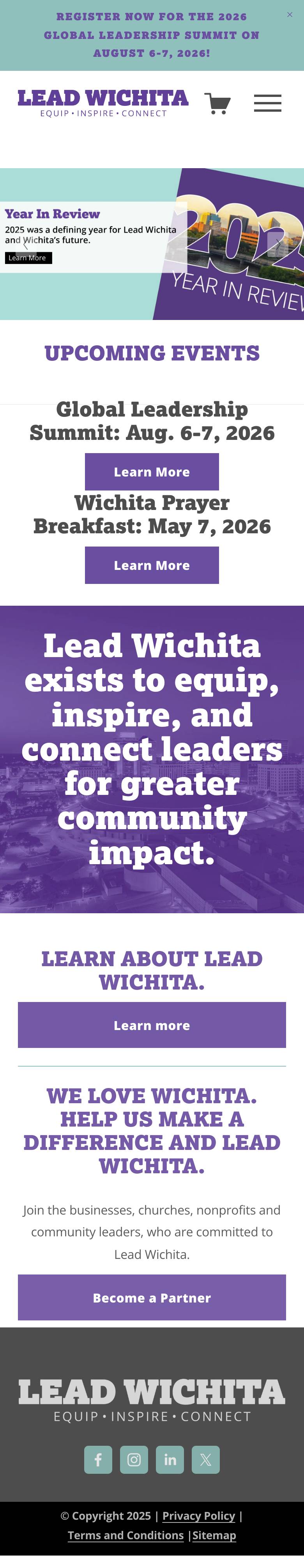 Lead Wichita - Mobile View